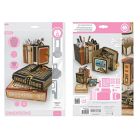 Billede: skære/prægeskabelon album som bog, Tonic Studios - Totally Tomes - Gift Box Die Set - 3803E