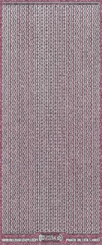 Billede: BESTILLINGSVARE kant pink/sølv glimmer stickers 10 STK., LEVERINGSTID OP TIL 1 TIL 2 MÅNEDER