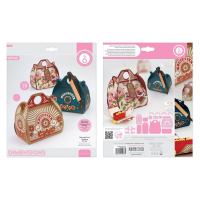 Billede: skæreskabelon taske, Tonic Studios • Dimensions Die Set Large Floral Handbag, 4978e
