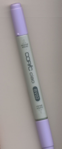 Billede: copic ciao BV02 blomme