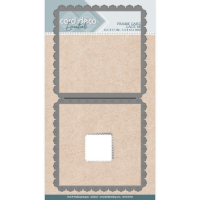 Billede: skæreskabelon kortbase med lace kant, Card Deco Essentials Frame Dies - Lace,  13,5x27cm