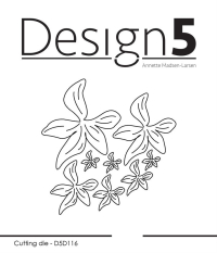Billede: skæreskabelon 8 blomsterhoveder, Design5 dies 