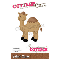 Billede: skæreskabelon kamel, Dies CottageCutz CC-839, Safari Camel
