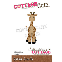 Billede: skæreskabelon giraf, Dies CottageCutz CC-841, Safari Giraffe