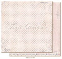 Billede: 1 ark dobbeltsidet karton - Denim & Girls - You're a Star