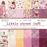 Billede: Little street café - Paper Pack - 6