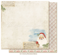 Billede: 1 ark dobbeltsidet karton - Christmas Wonderland - Believe, Maja Design