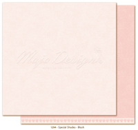 Billede: 1 ark dobbeltsidet karton - Monochromes - Special Shades - Blush, Maja Design