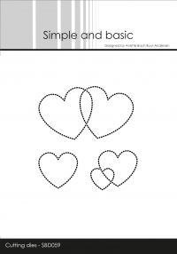 Billede: Simple and Basic die “Dotted Hearts