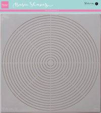 Billede: basic shape: circle, største cirkel 29cm i diameter, PS8006