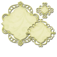 Billede: skæreskabelon Spellbinders S4-527 Nestabilities Decorative Fancy Diamond Deco Elements, førpris kr. 170,00,nupris