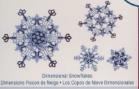 Billede: skæreskabelon Dimensional Snowflakes, 3 dies, s5-186, spellbinders,førpris kr. 170,00,nupris