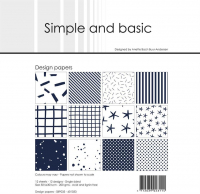 Billede: Simple and Basic Design Papers 30,5x30,5cm 