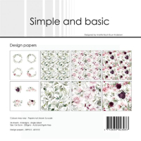 Billede: Simple and Basic Design Papers 15x15cm 