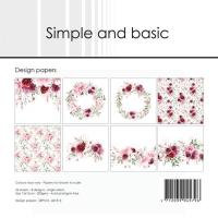 Billede: Simple and Basic Design Papers 15x15cm 