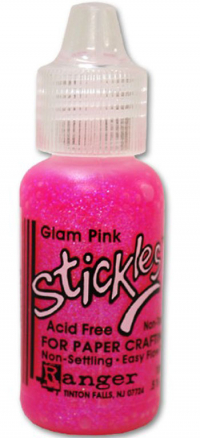 Billede: Stickles glimmerlim 18ml, Glam Pink