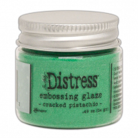 Billede: Ranger • Tim Holtz Distress Embossing glaze Cracked pistachio, TDE70962