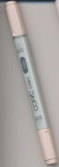 Billede: copic ciao V95 lys grape