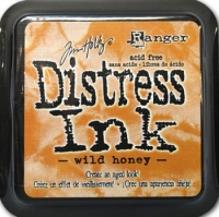 Billede: Stempel pude MINI Distress - wild honey