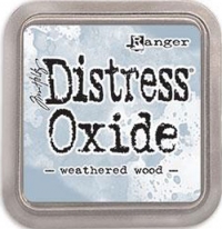 Billede: Stempel pude Distress Oxide Weathered Wood