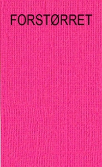 Billede: Karton Basic A4 216g 5 ark pink, førpris kr. 15,- nupris