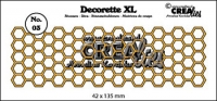 Billede: skæreskabelon Dies Crealies Decorette XL CLDRXL03, førpris kr. 90,- nupris