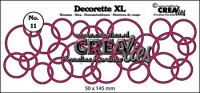 Billede: skæreskabelon Dies Crealies Decorette XL CLDRXL11, førpris kr. 90,- nupris