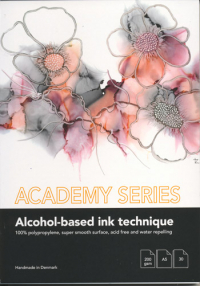 Billede: Academy series, alcohol-based ink technique, Yupo/syntetisk papir A5 200g/m2 30ark