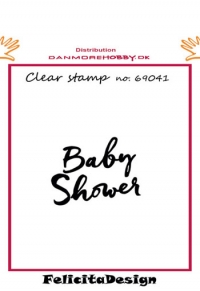 Billede: Stempel Baby Shower, FelicitaDesign