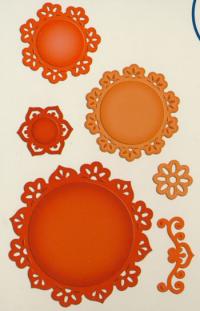 Billede: spellbinders floral doily motifs, 6 die, s5-041, førpris kr. 170,00,nupris