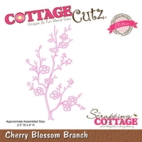 Billede: skæreskabelon Cherry Blossom Branch, cce-102, 2,5, førpris kr. 140,00, nupris
