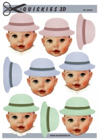 Billede: babybørn med hat, quickies