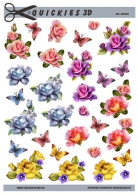 Billede: 5 små blomsterbilleder, quickies