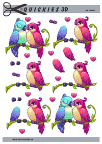 Billede: 2 kærlige papegøjer, quickies