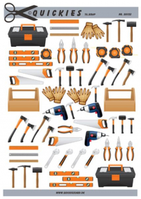 Billede: værktøjskasser og en masse værktøj, quickies scrap
