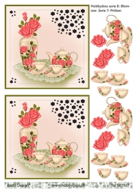 Billede: så er der te, barto design, der er brugt dots fra serie 7 og 8, førpris kr. 6,- nupris