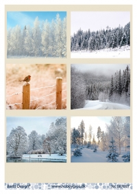 Billede: 6 vinterbilleder, barto design