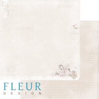 Billede: Fleur Design Scrapbooking Ark 30,5x30,5cm 1 ark dobbeltsidet FD1004004