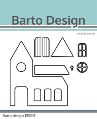 Billede: skæreskabelon byg en kirke, Barto Design Dies 