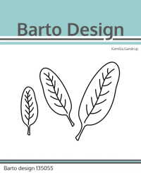 Billede: skæreskabelon blade, Barto Design Dies 
