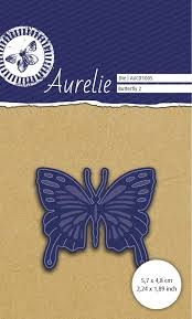 Billede: Aurelie cut/emb dies AUCD1005, butterfly 2, 57mmx48mm