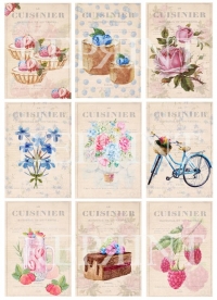 Billede: REPRINT Klippeark 1 stk 200gr “KP0050, til en kvinde