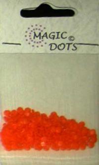 Billede: magic dot orange ca. 200 stk. 