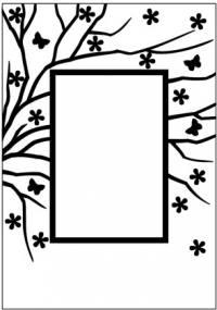 Billede: NS Embossingfolder EFE008, ca. 10,5x14,8 cm, førpris kr. 40,00, nupris