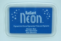 Billede: Radiant Neon Inkpad Electric Blue