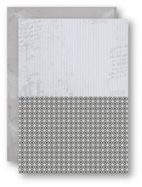 Billede: 1 ark dobbeltsidet basispapir Black-Strips, NEVA019, nellie snellen