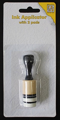 Billede: NELLIE SNELLEN MINI INK APPLICATOR ROUND IAP004, Diameter: 2cm, passer til p235738, bruges bl.a. til ink med chalk
