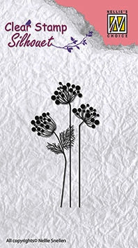 Billede: NELLIE SNELLEN SILHOUETTE CLEARSTAMP SIL016, 85x36mm, førpris kr. 28,00, nupris