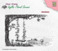 Billede: NS Clearstamp “Tree with swing
