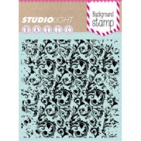 Billede: Baggrundsstempel STUDIO LIGHT STEMPEL 13,5×13,5cm STAMPSL182, førpris kr. 68,- nupris